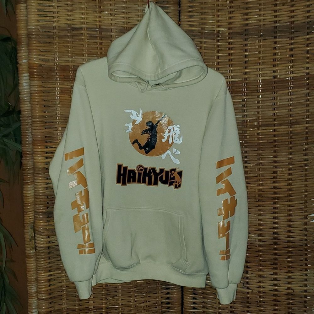 Haikyu Karasuno High School Anime Hoodie L